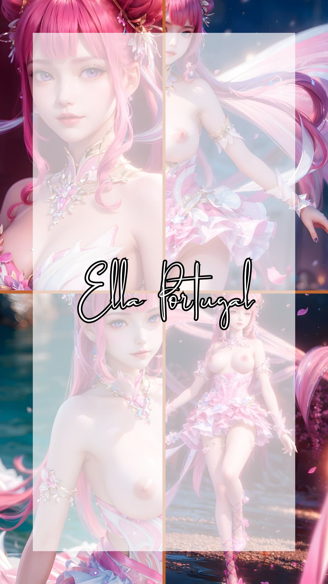 Fadinha do Amor - 4 Wallpapers AI Cartoon e Hentai