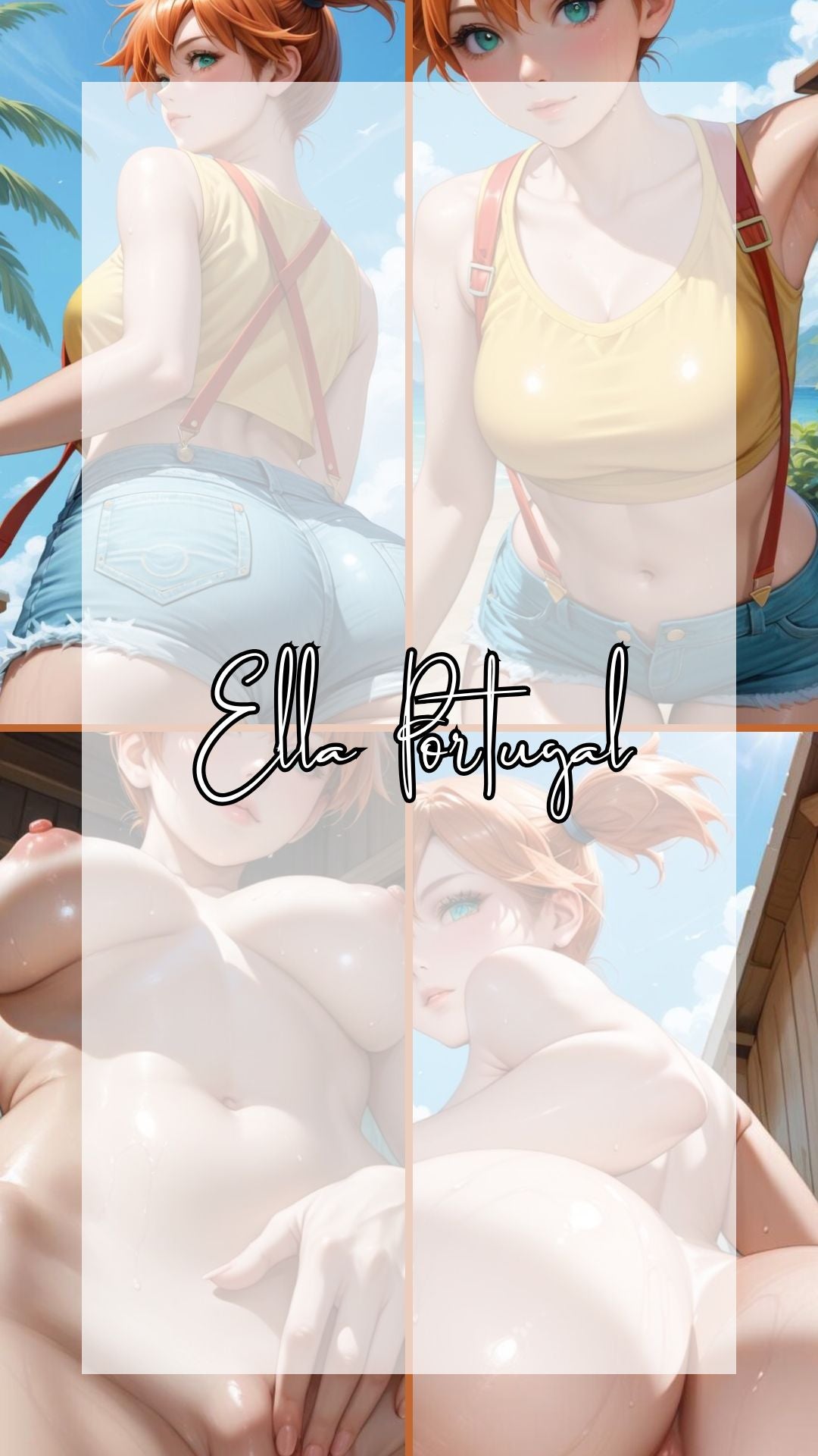 Misty Poke - 4 Wallpapers AI Cartoon e Hentai