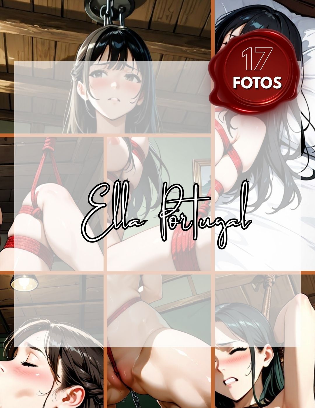 Desejo Intenso Hentai - Modelo AI 17 Fotos