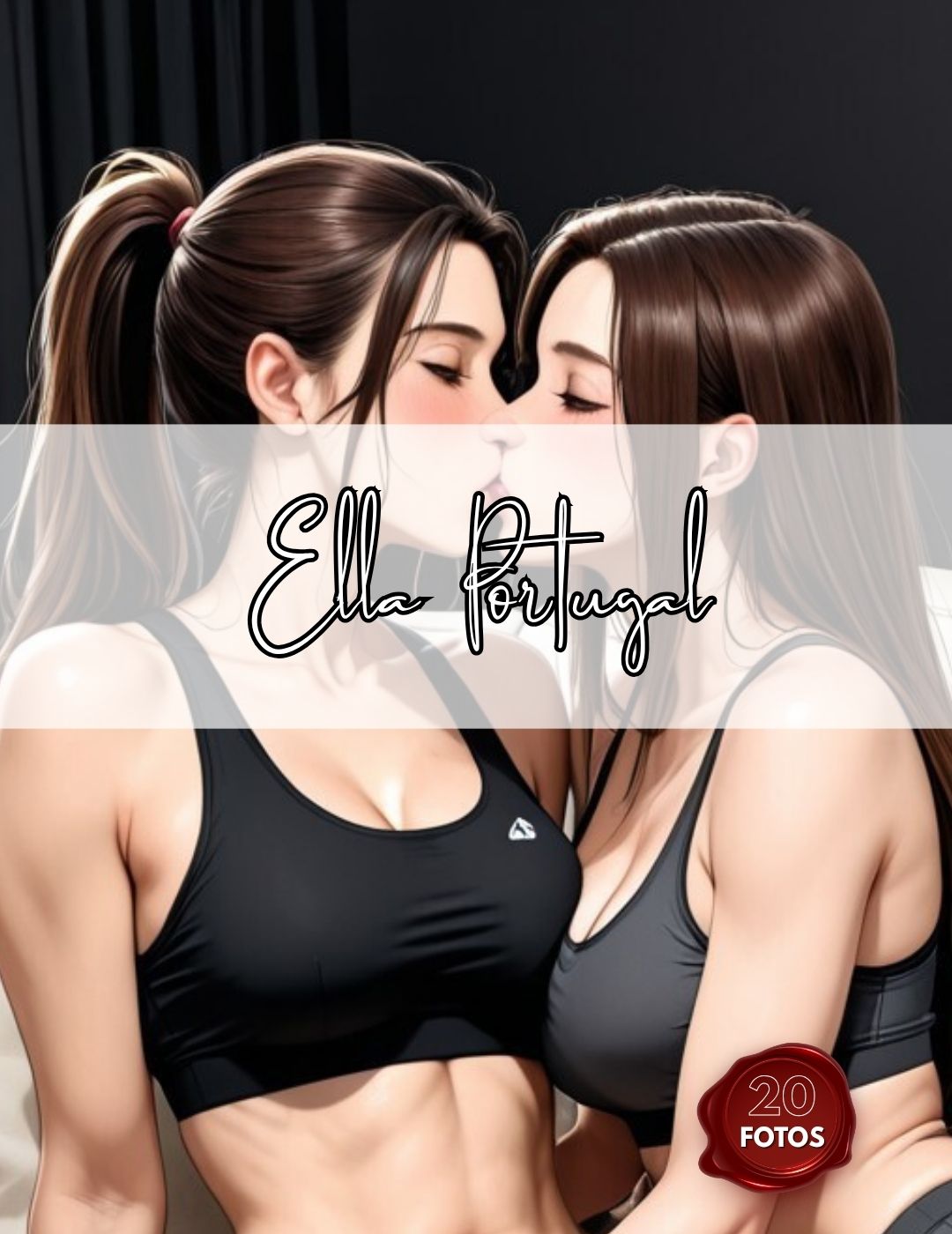 Amigas Carinhosas - Modelos AI 20 Fotos