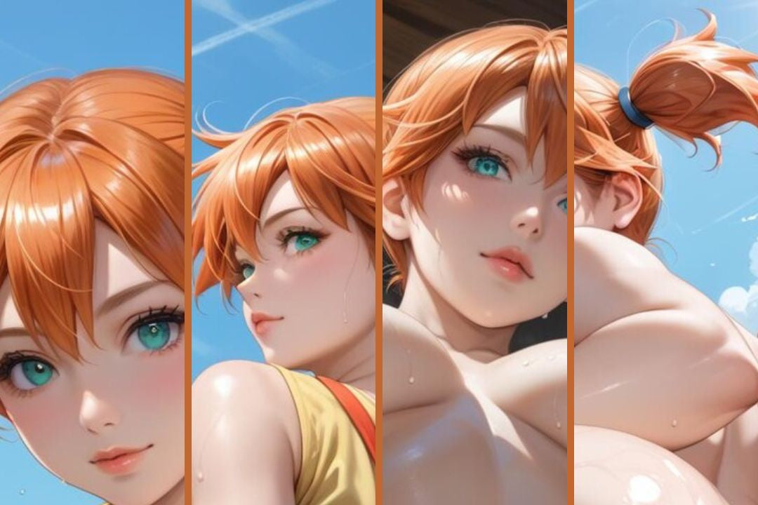 Misty Poke - 4 Wallpapers AI Cartoon e Hentai