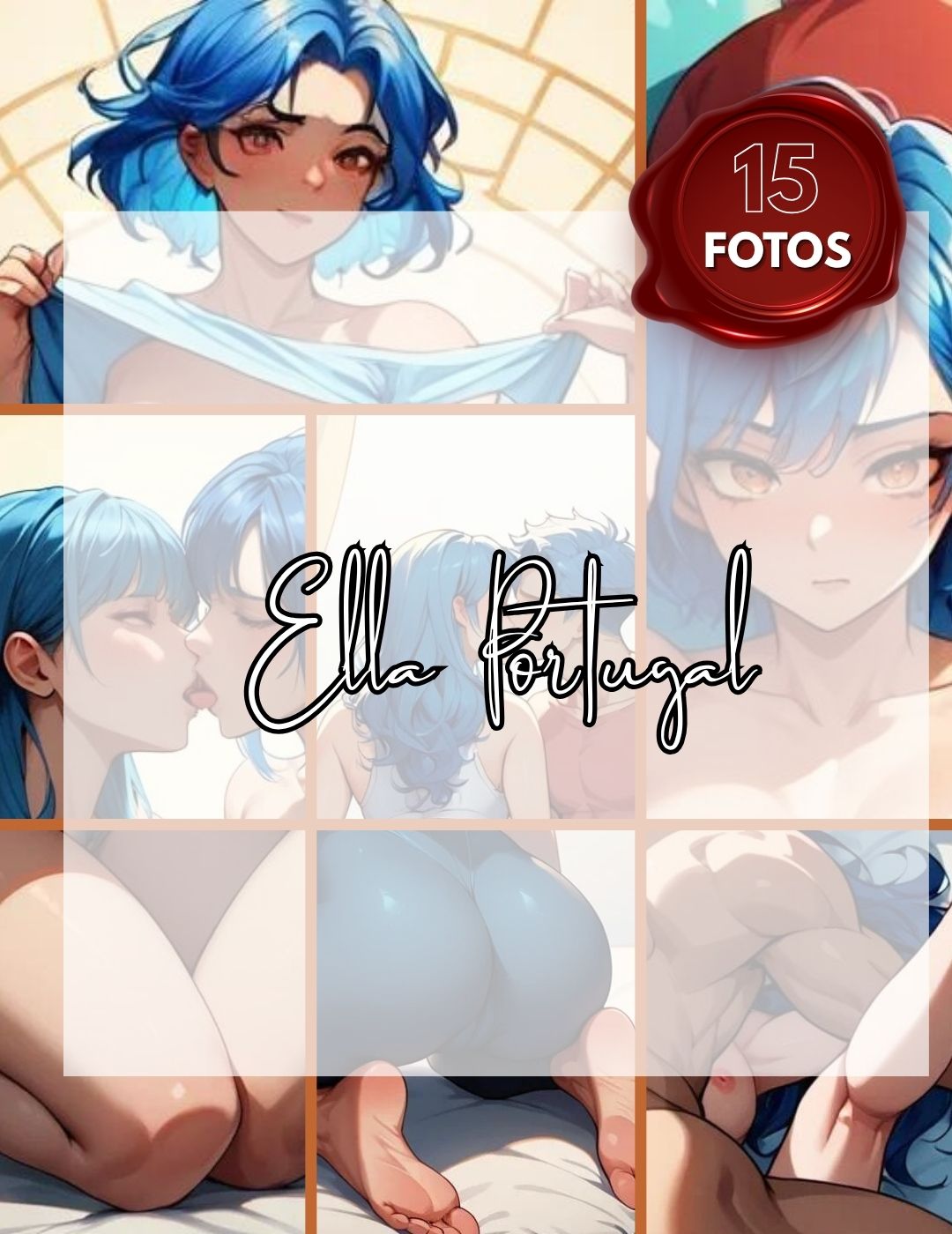 Amor Blue - Modelos AI 15 Fotos