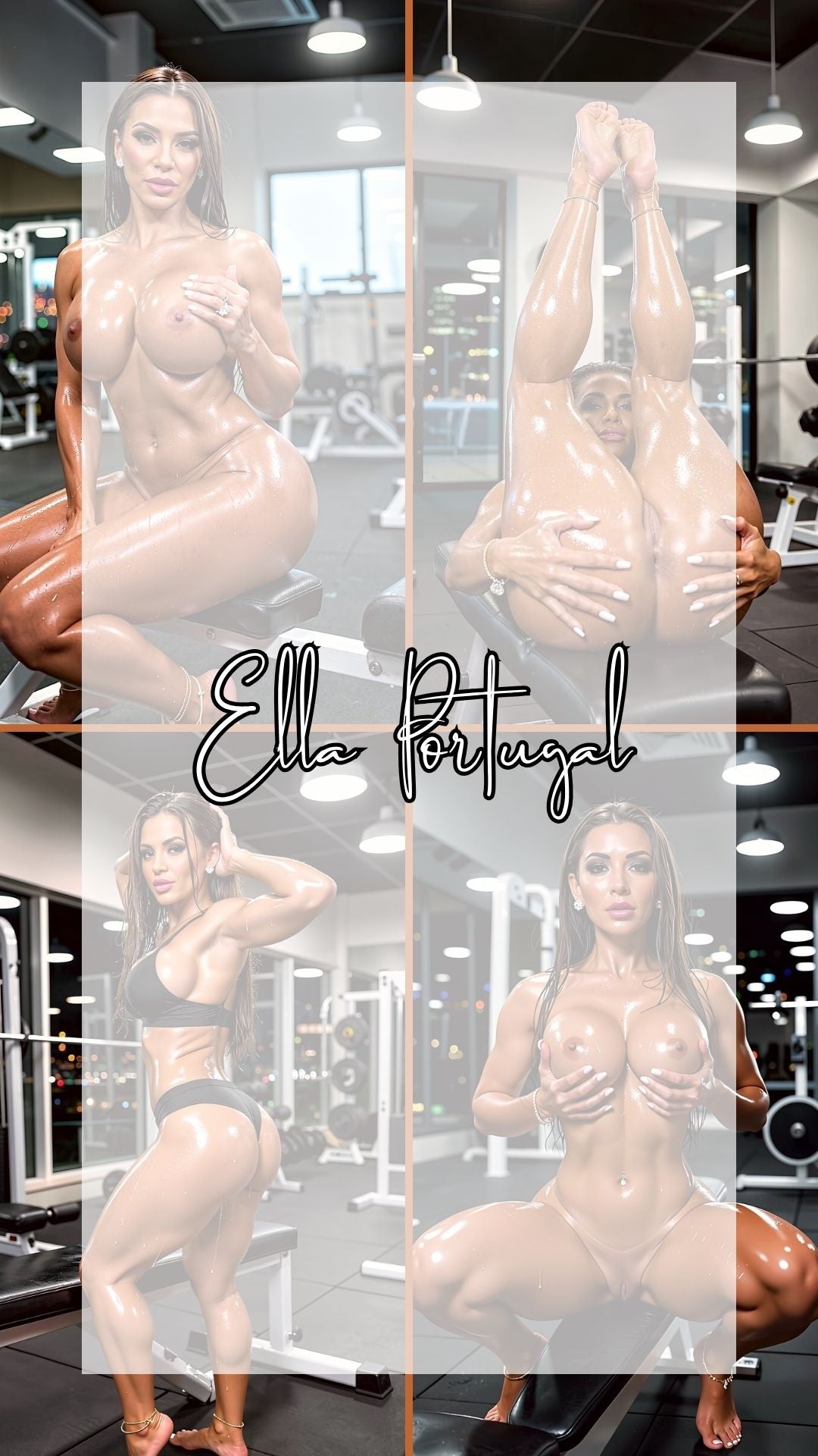 Sexy no Ginásio - 4 Wallpapers AI Sexy