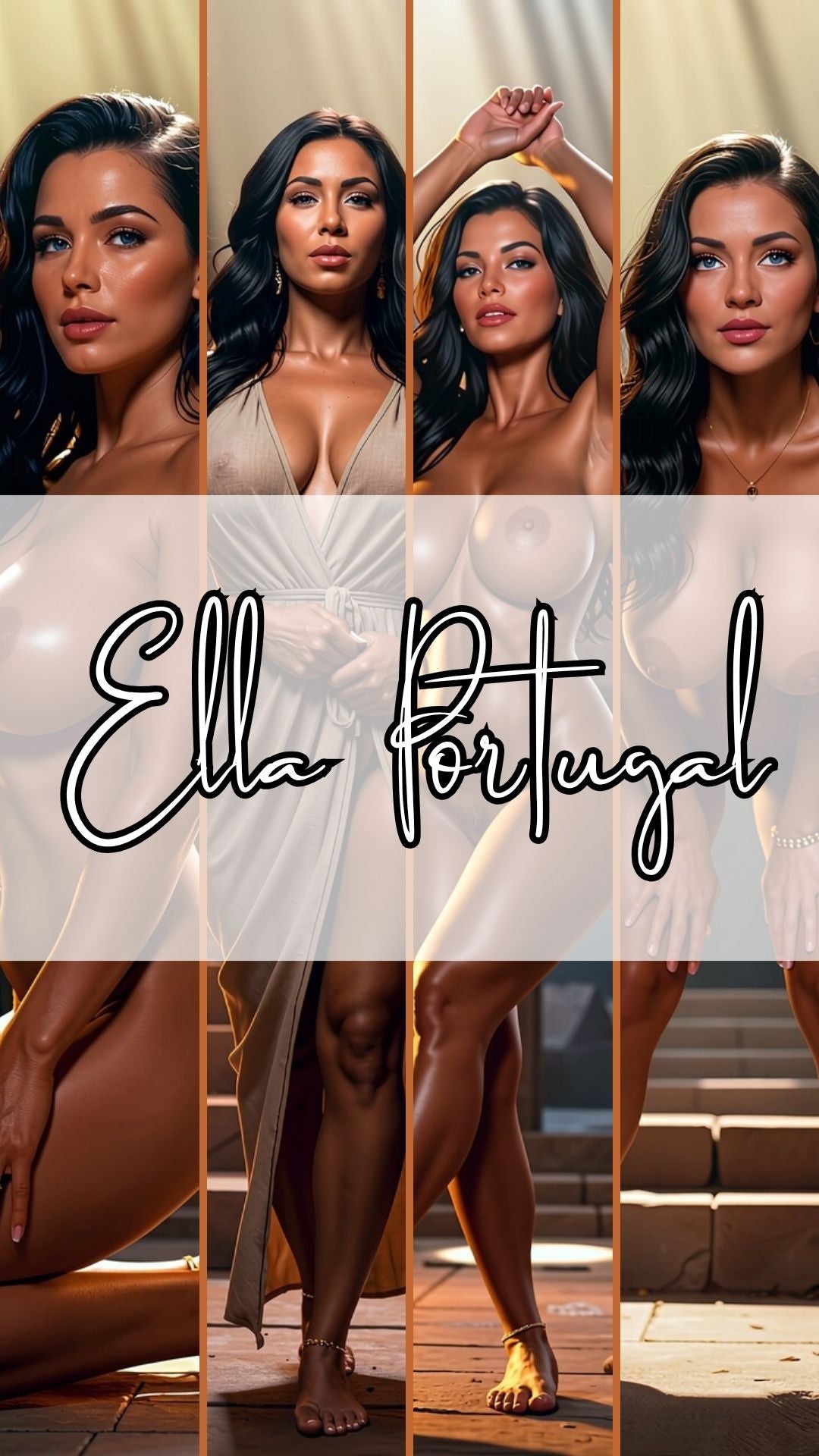 Rainha Morena do Egito - 4 Wallpapers AI Sexy