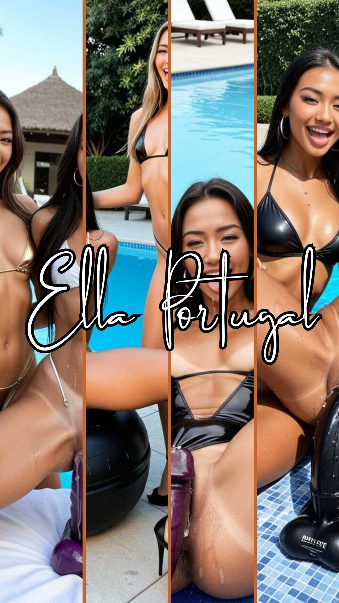 Diversão em Grupo - 4 Wallpapers AI Sexy