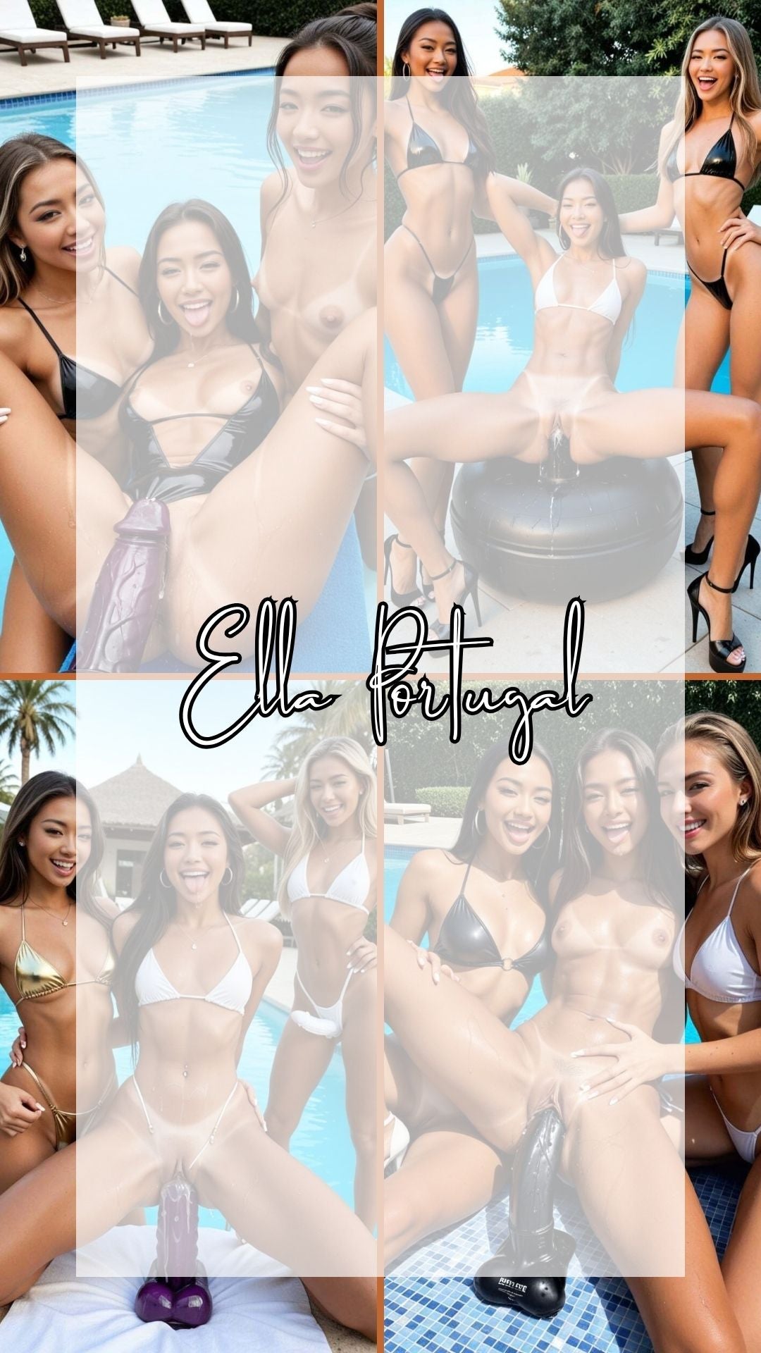 Diversão em Grupo - 4 Wallpapers AI Sexy